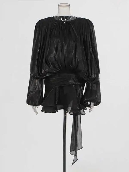 Blouse Mini Dress