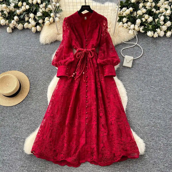 Luxury Embroidery Dress