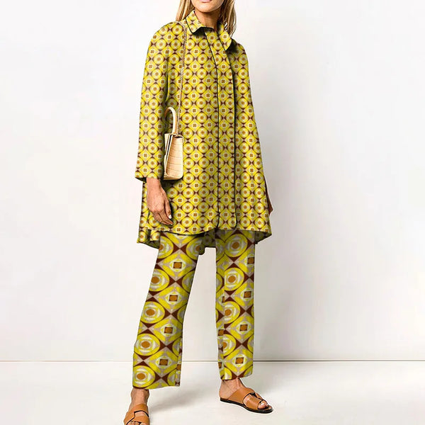 Autumn Vintage Pant Set