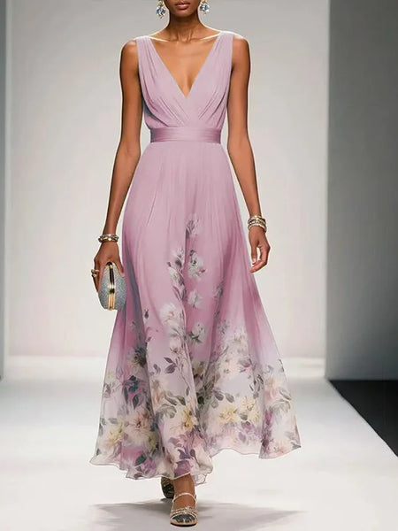 Vintage Floral Dress