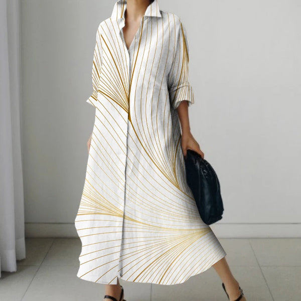 Oversized Shirt Dress