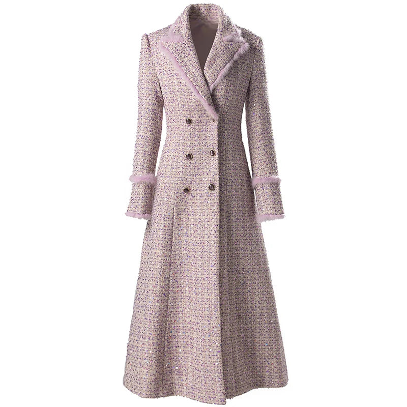 chono チョノ Monal tweed Long Coat ツィードコート ジャケット