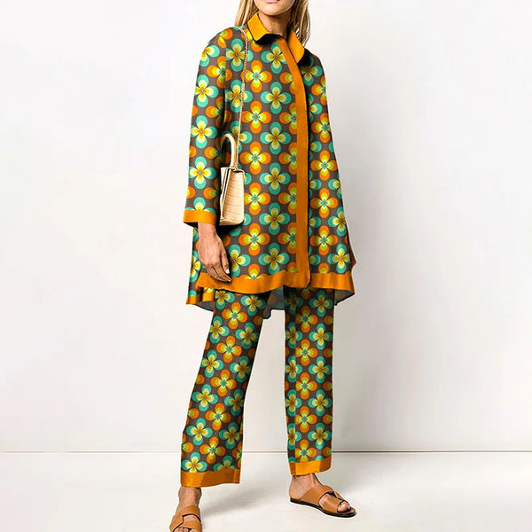 Autumn Vintage Pant Set