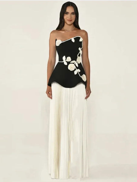 Jade Flower Dress