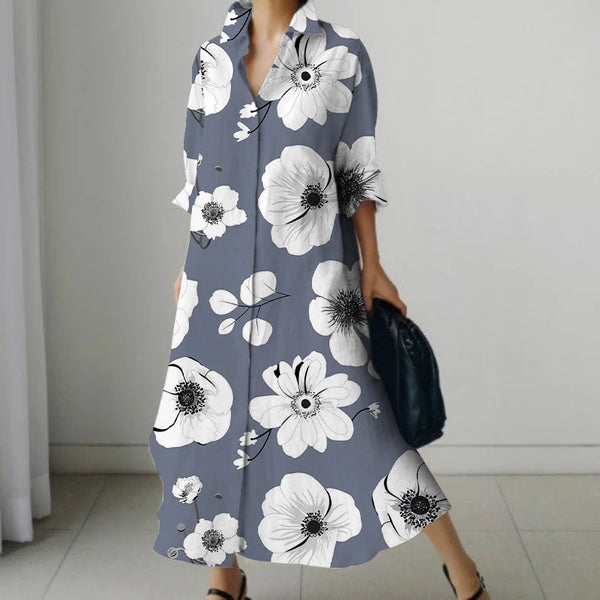 Oversized Shirt Dress