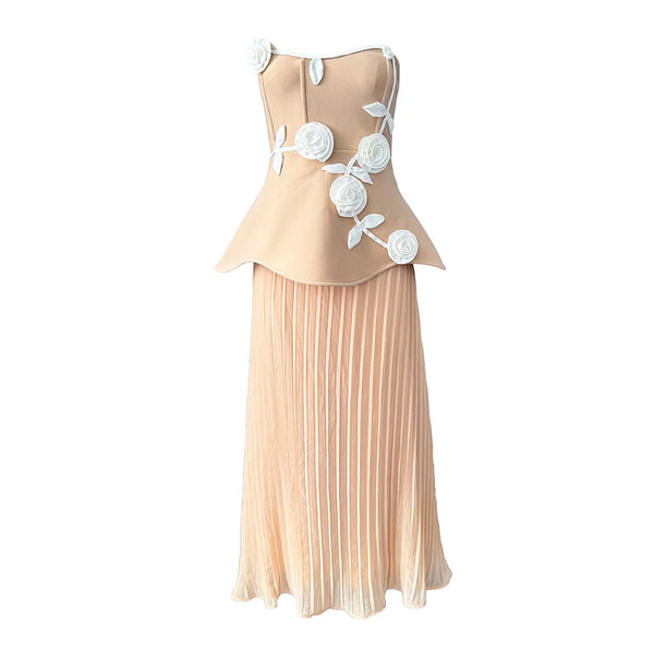 Jade Flower Dress