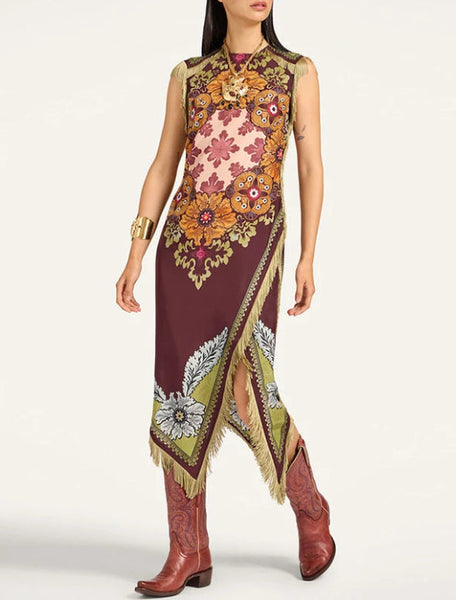 Tassel Fringed Dress
