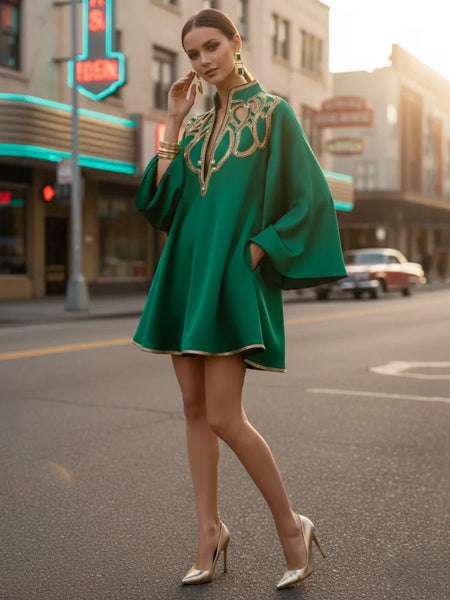 Vintage Gold Dress