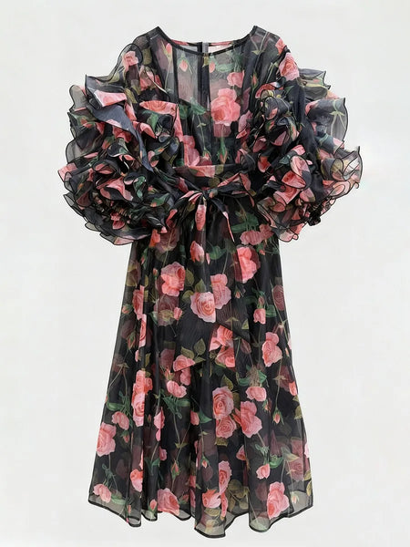 Ruffle It Dress