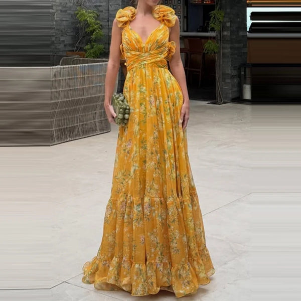 Floral Bridesmaids Dress