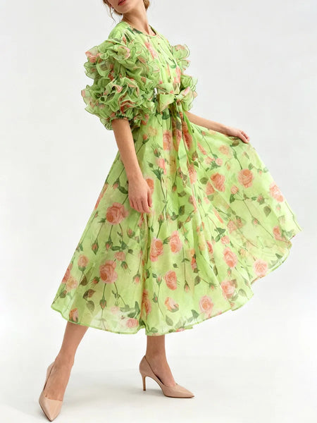 Ruffle It Dress
