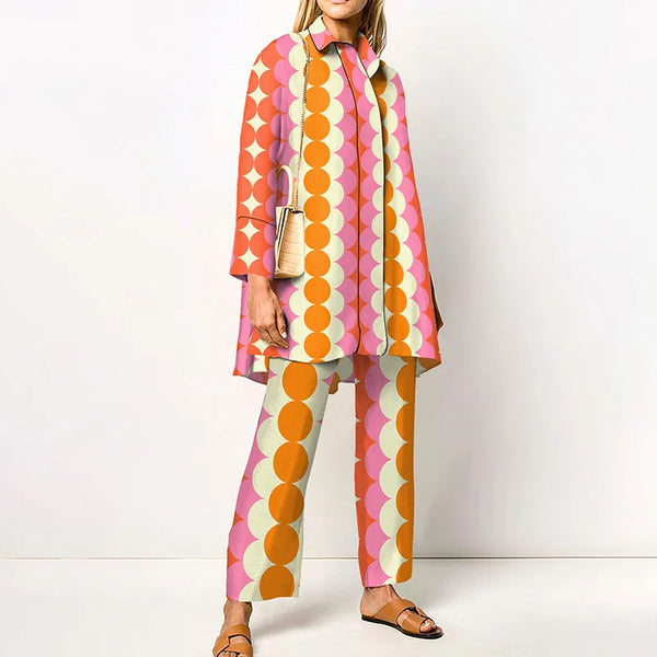Autumn Vintage Pant Set