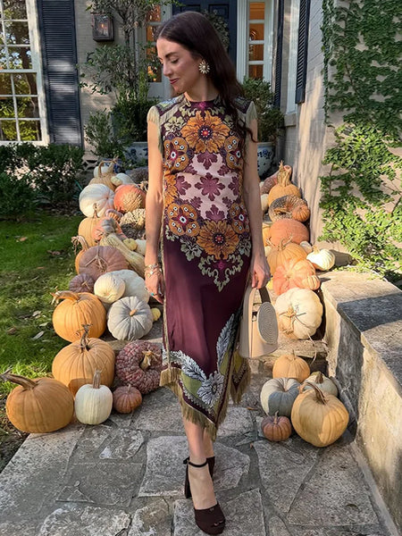 Tassel Fringed Dress