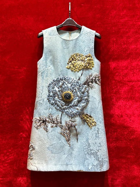 Jacquard Beading Dress