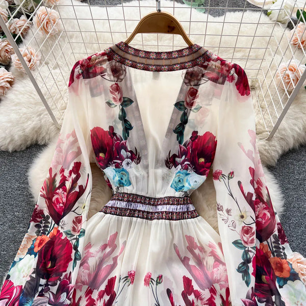 Boho Cascading Dress