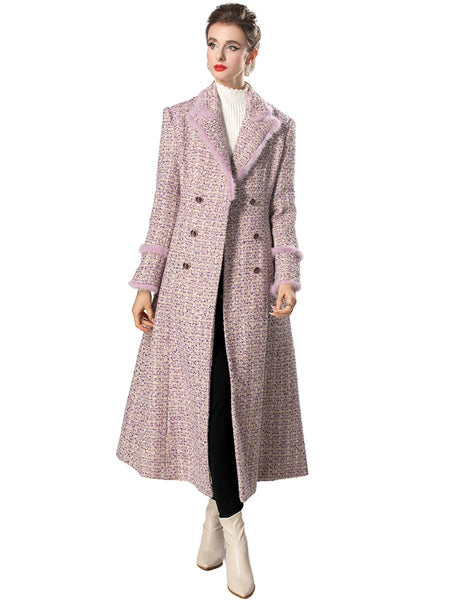 Sona Tweed Long Coat