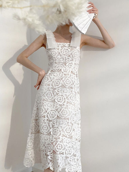 Graceful White Dress