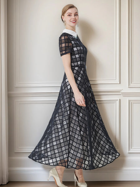 Retro British Fitted Dress