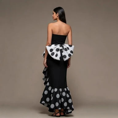 Polka Dot Bow Dress