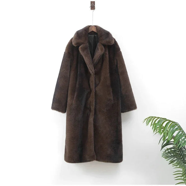 Fluffy Fur Overcoat