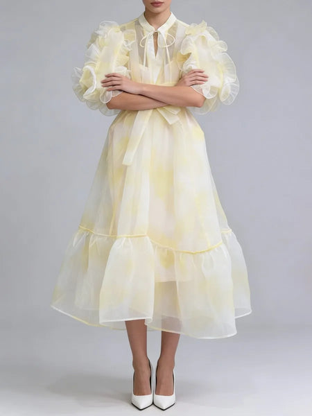 Kara Ruffle Dress