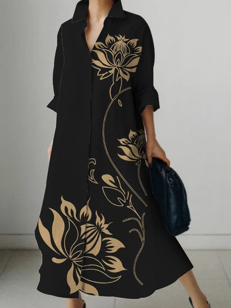 Oversized Shirt Dress