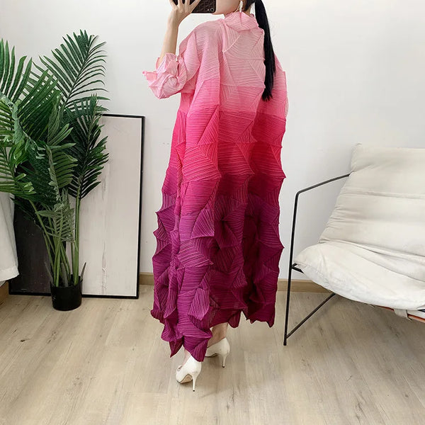 Diamond Pleated Dress