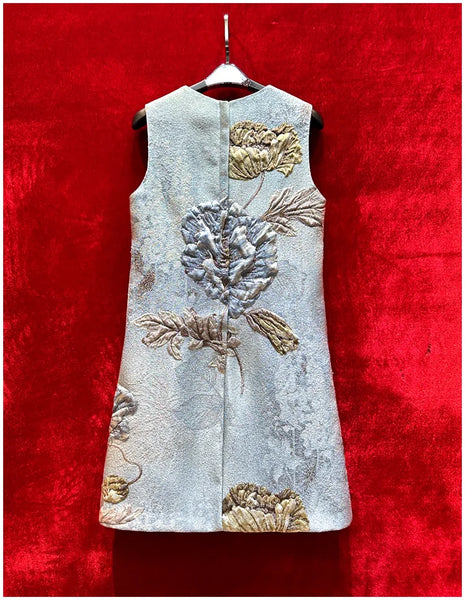 Jacquard Beading Dress
