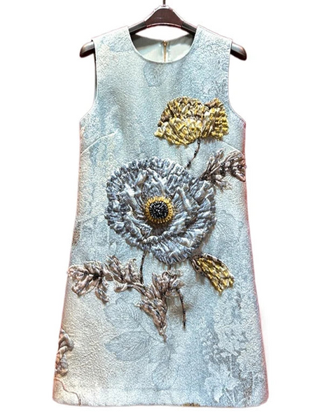Jacquard Beading Dress