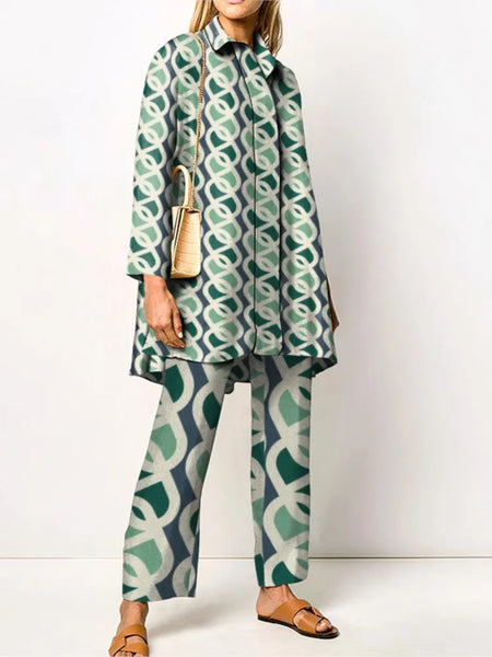 Autumn Vintage Pant Set