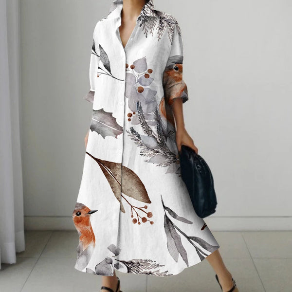 Oversized Shirt Dress