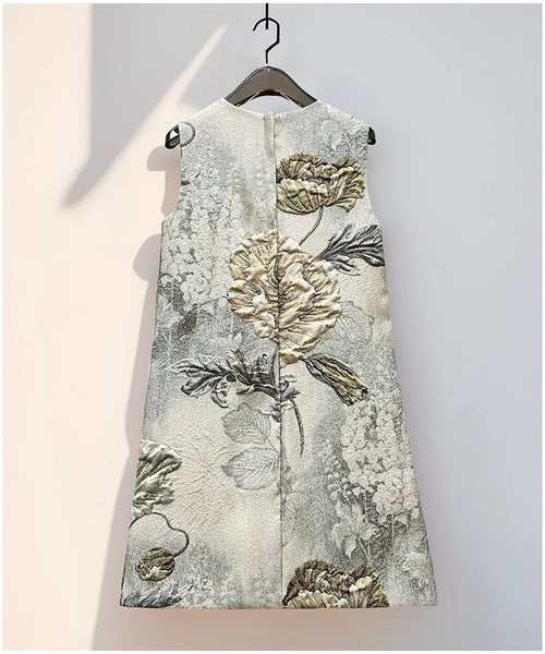 Jacquard Beading Dress