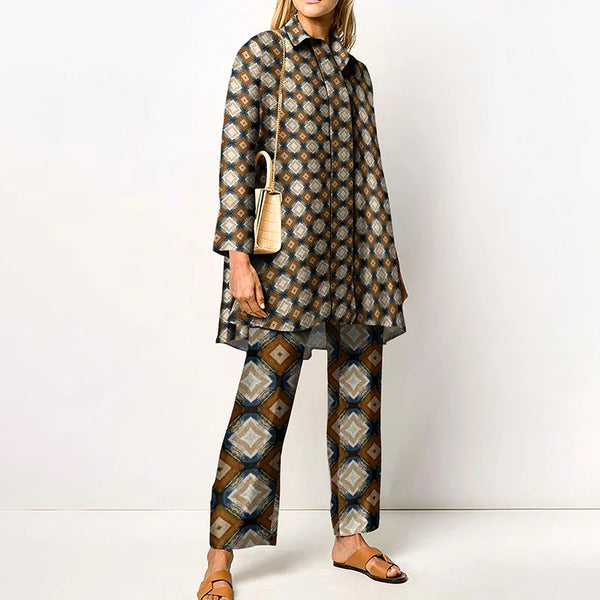 Autumn Vintage Pant Set