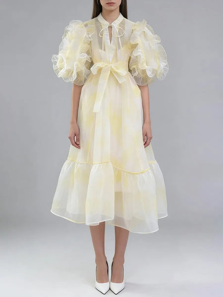 Kara Ruffle Dress