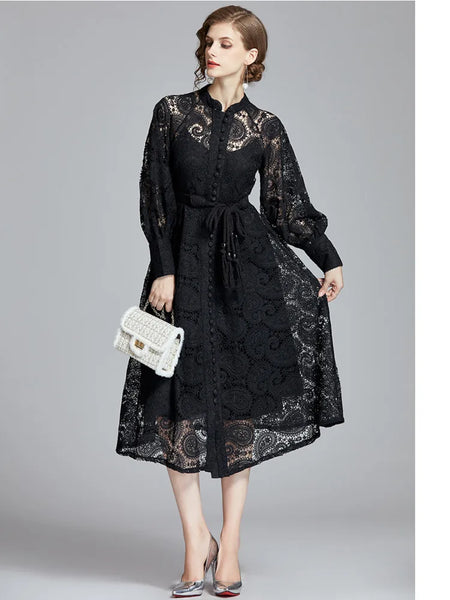 Lace Net Dress