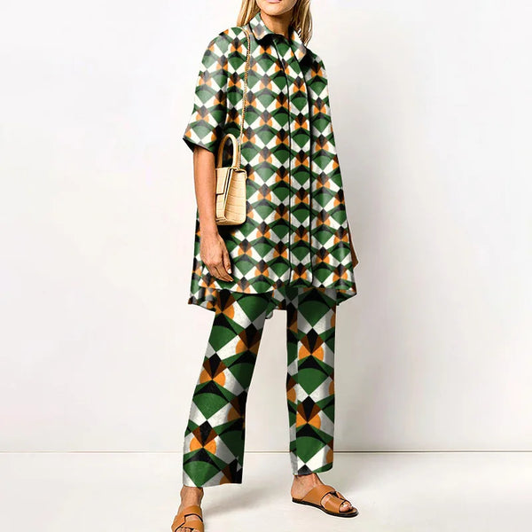 Autumn Vintage Pant Set