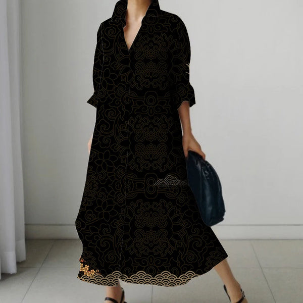 Oversized Shirt Dress