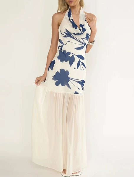 Swan Halter Dress