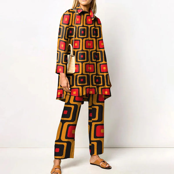 Autumn Vintage Pant Set