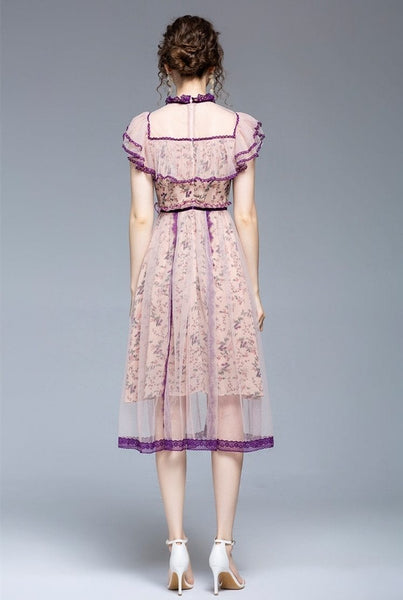 Lisa Lavender Dress
