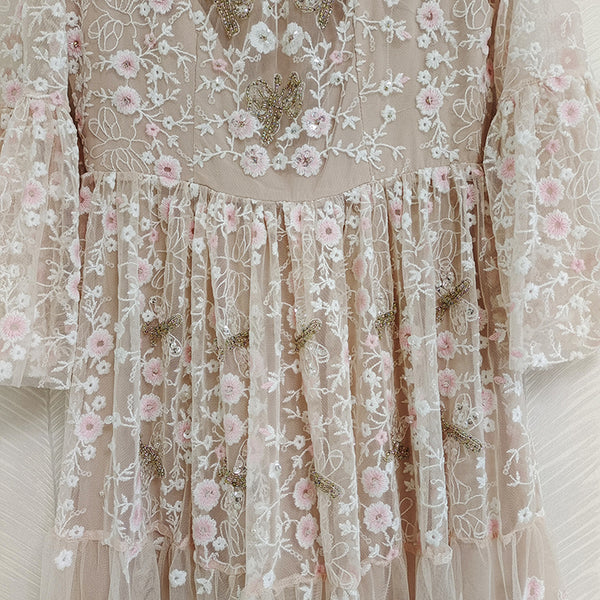 Aliseh Embroidered Dress